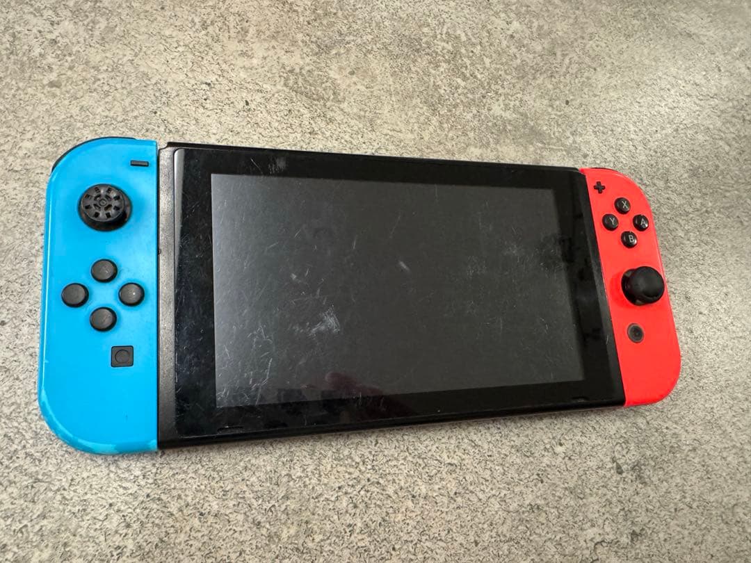 Nintendoスイッチ本体　ジョイコン不具合あり　ジャンク