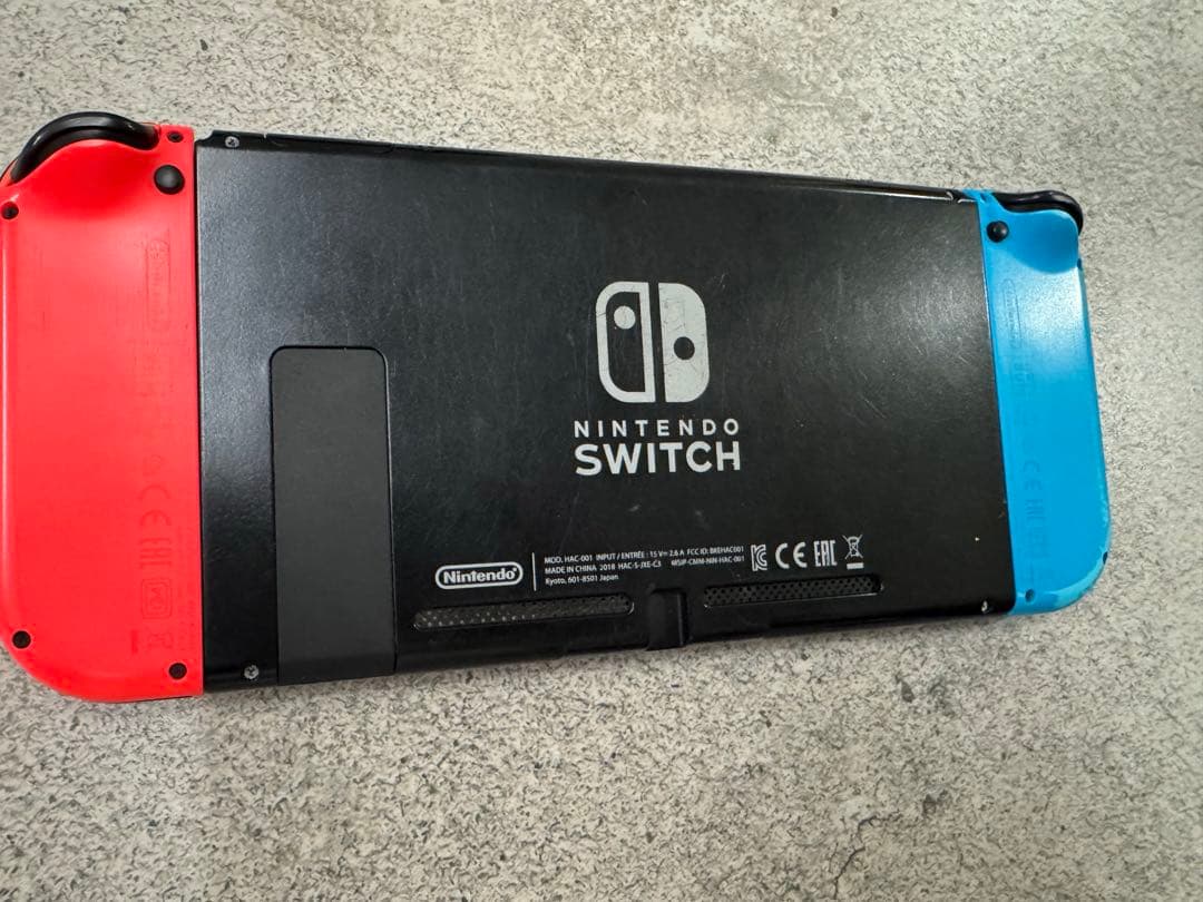 Nintendoスイッチ本体　ジョイコン不具合あり　ジャンク