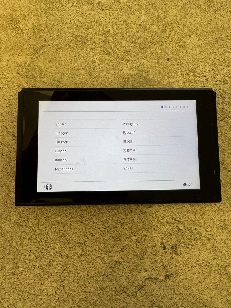 Nintendoスイッチ本体　ジョイコン不具合あり　ジャンク