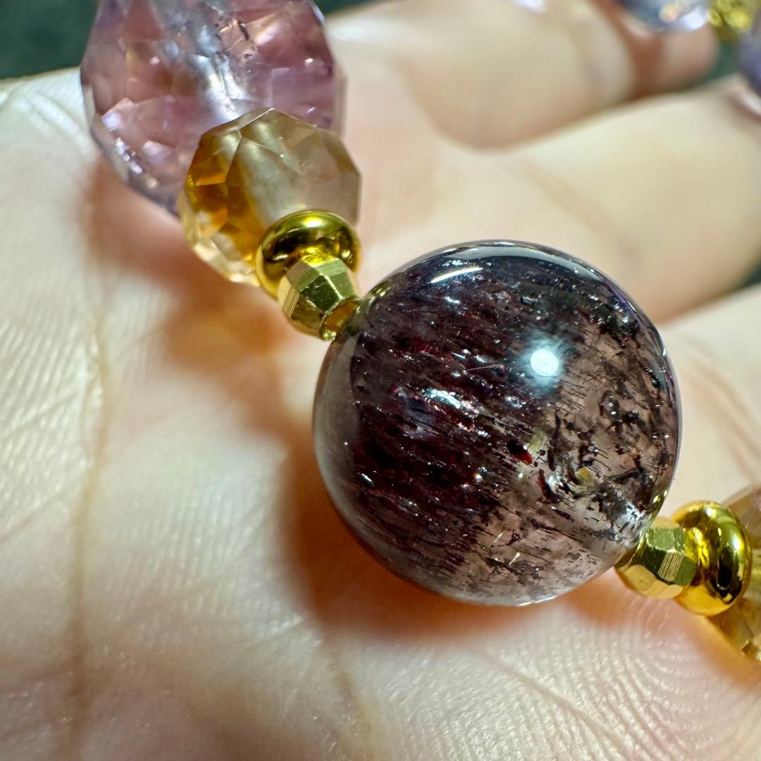 【スーパーセブン×アメジスト×シトリン】高次元エネルギーで運気を底上げ 天然石