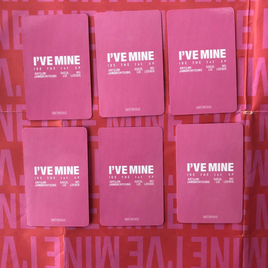 IVE 6枚 大阪 11.18 19会場限定  トレカ