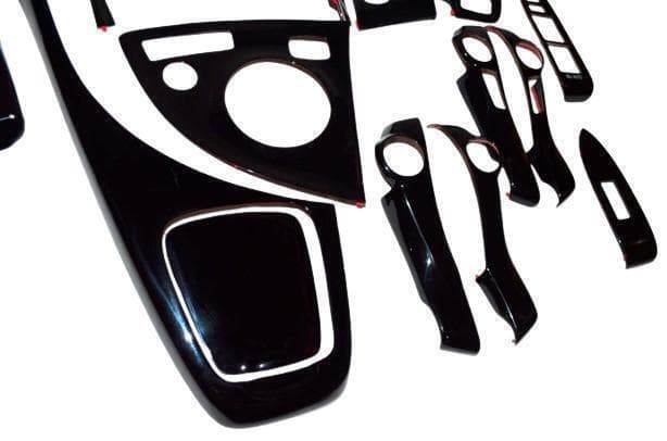 ZVW30系 プリウス 30 3Dインテリアパネル 19Pセット ピアノブラック