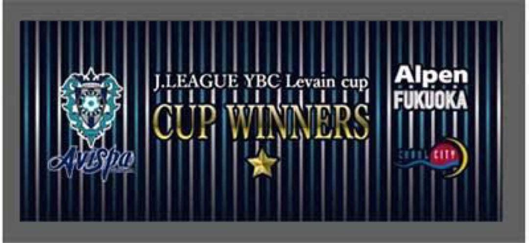 ⭐️【3本セット】アビスパ福岡 ルヴァンカップ 記念 マフラー タオル