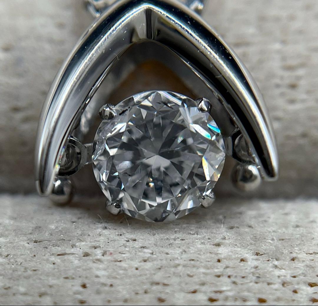専用JA142★高級 大粒ダイヤモンド0.537ct プラチナ ペンダントヘッド