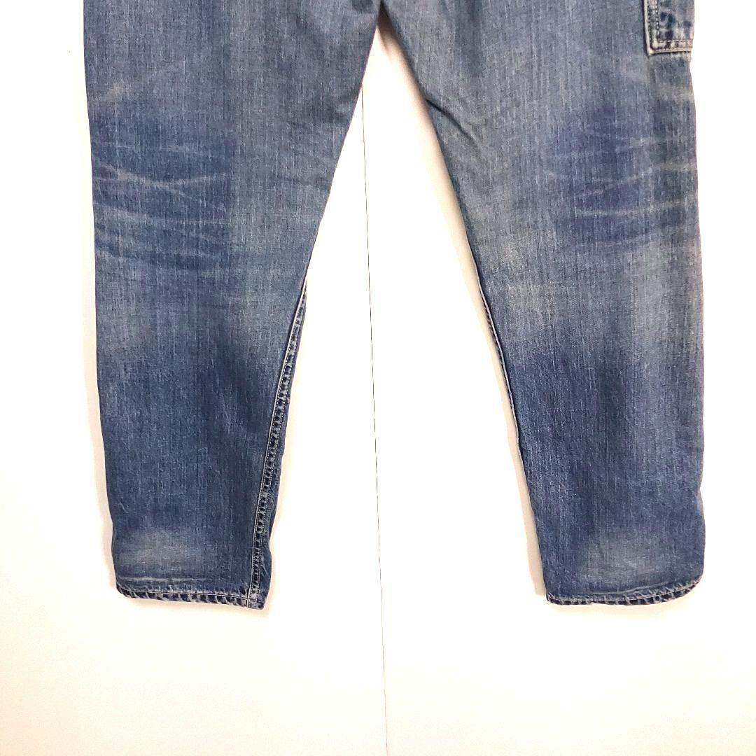 JOHNBULLライトオンスデニムビンテージ加工ペインターパンツ M 大戦