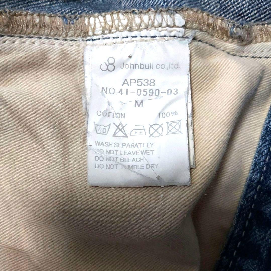 JOHNBULLライトオンスデニムビンテージ加工ペインターパンツ M 大戦