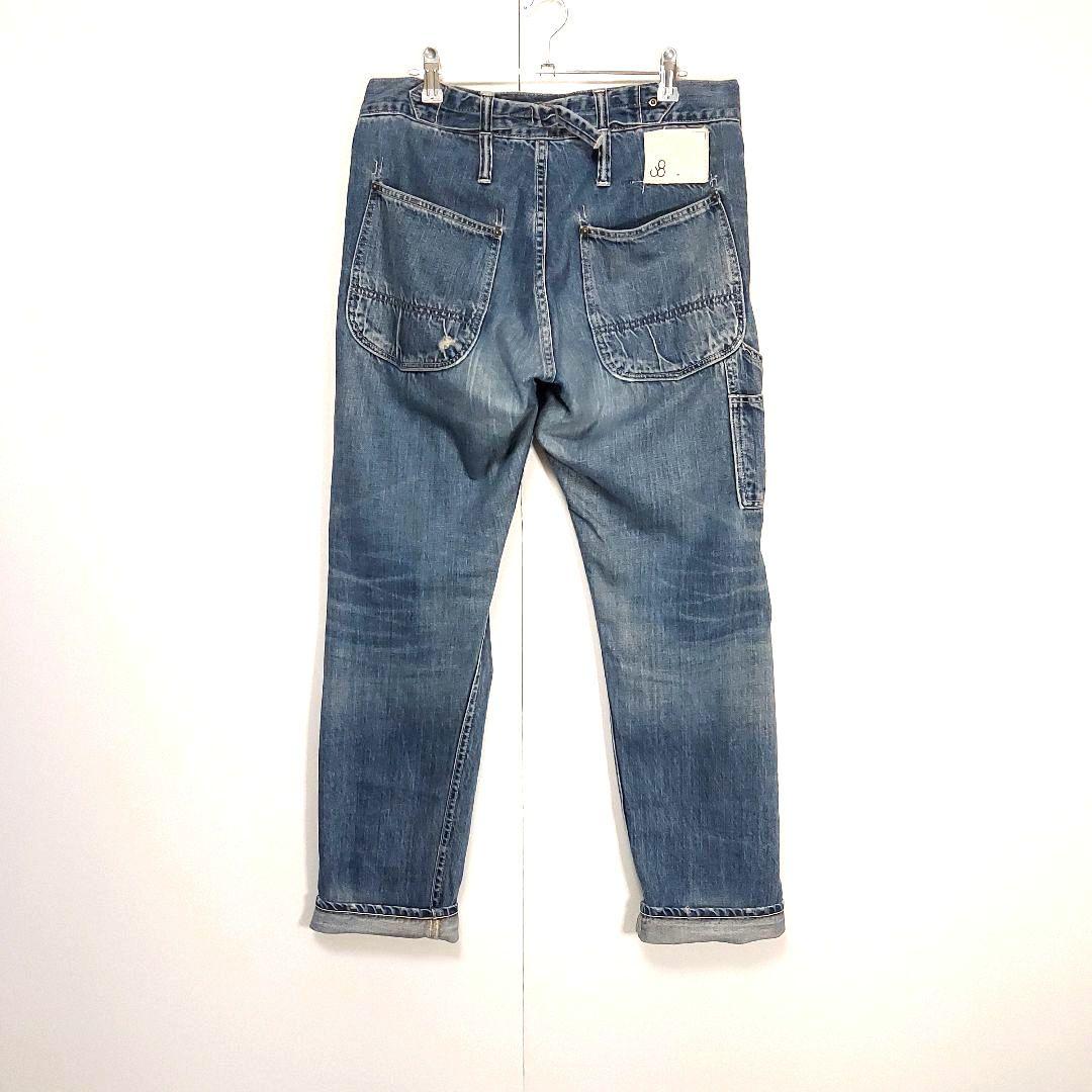 JOHNBULLライトオンスデニムビンテージ加工ペインターパンツ M 大戦