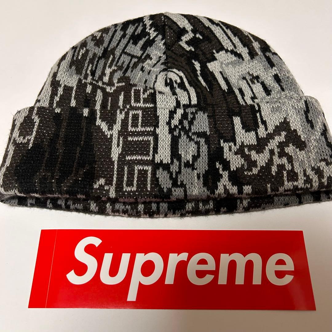 Supreme Trebark Camo Beanie モーガン蔵人着用　美品