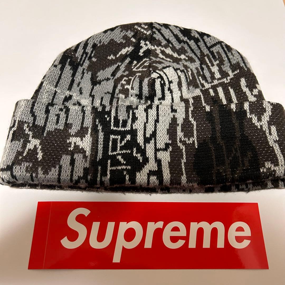 Supreme Trebark Camo Beanie モーガン蔵人着用　美品