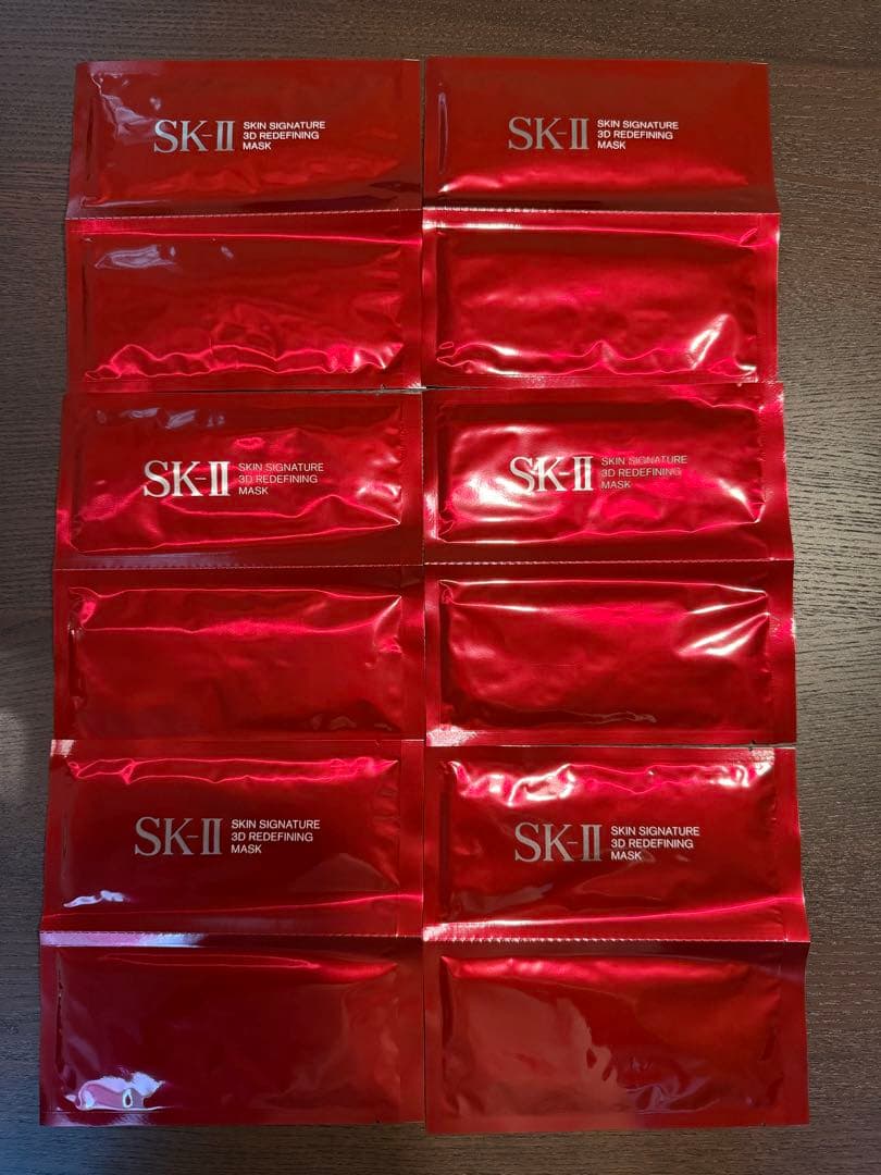 SK-Ⅱ スキンシグネチャー 3D リディファイニング マスク 6枚エスケーツー