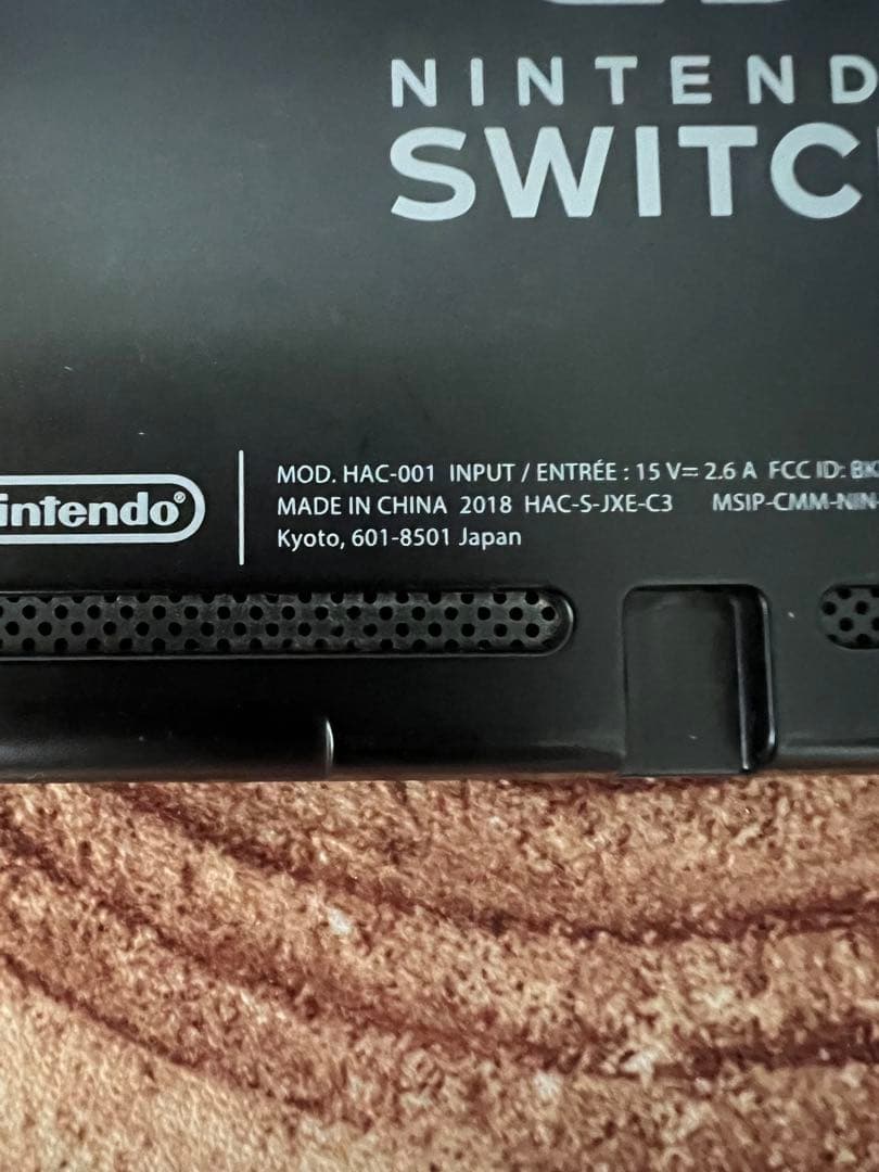 Nintendo Switch ニンテンドースイッチ本体　ネオン⑤