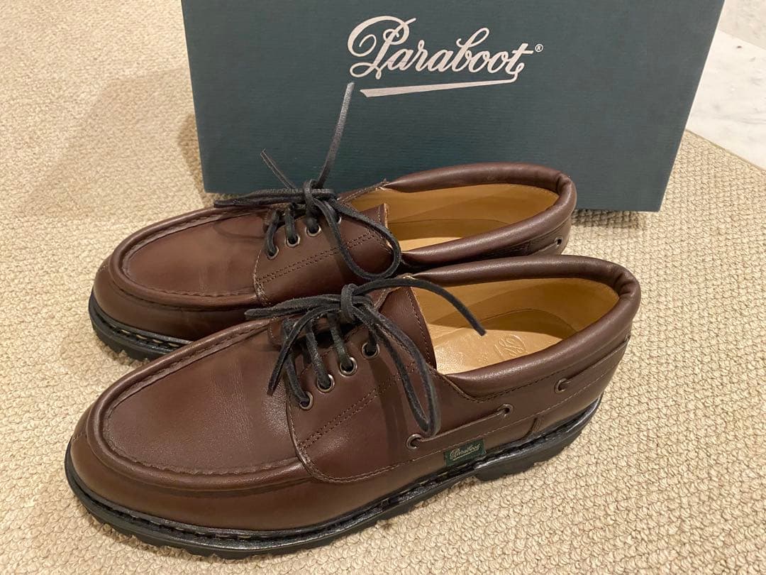 極美品 Paraboot CHIMEY ブラウン UK7.5 26.0cm