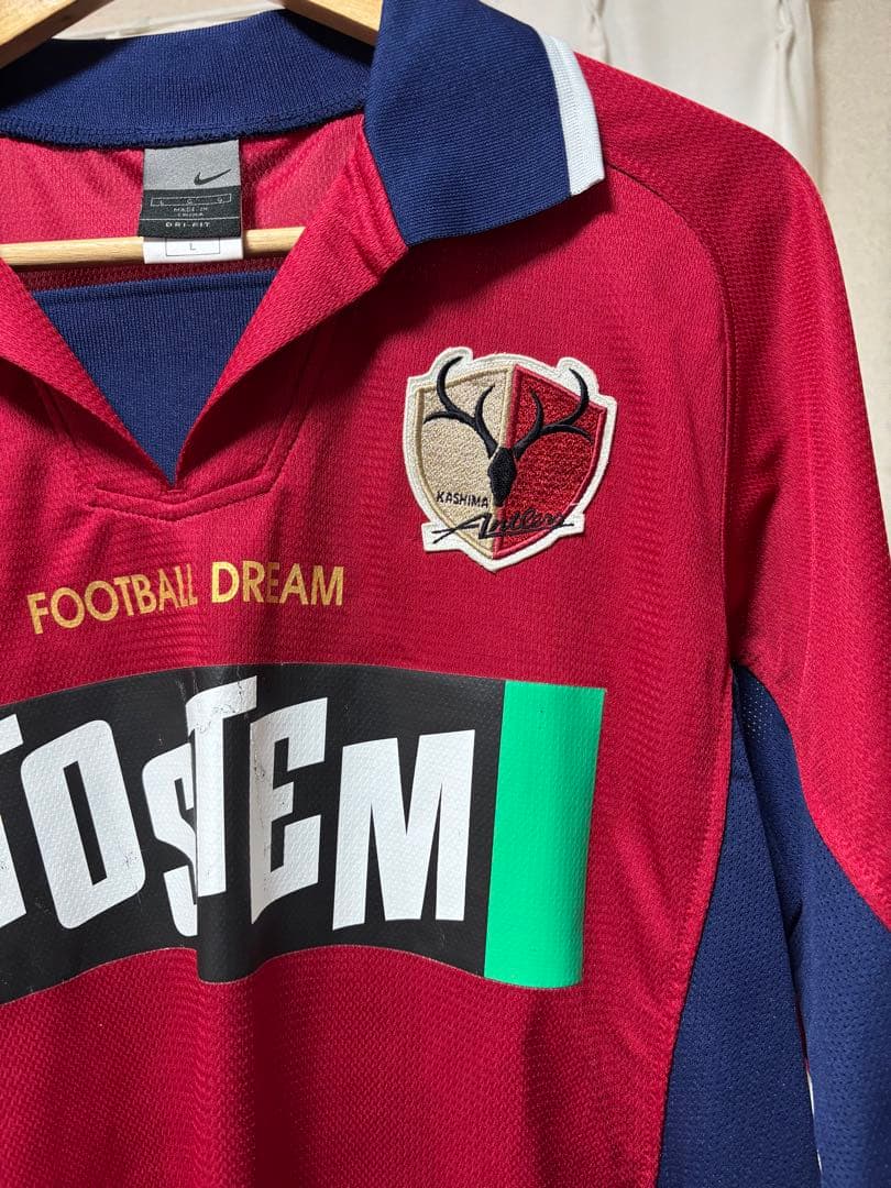 即日配送可　00s ナイキ 鹿島アントラーズ 02-03  ホーム