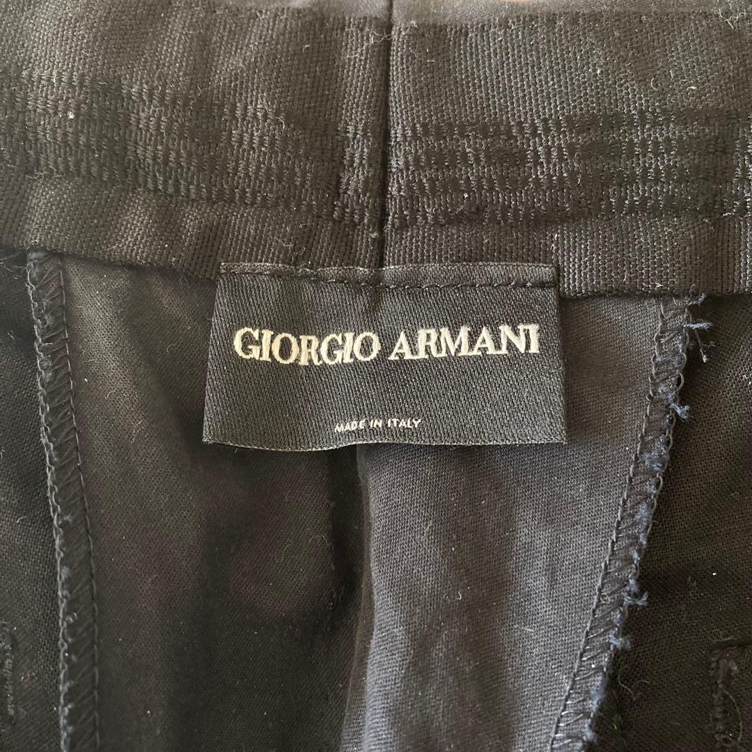 00’s GIORGIO ARMANI トラウザーズ コットンラバー チノ