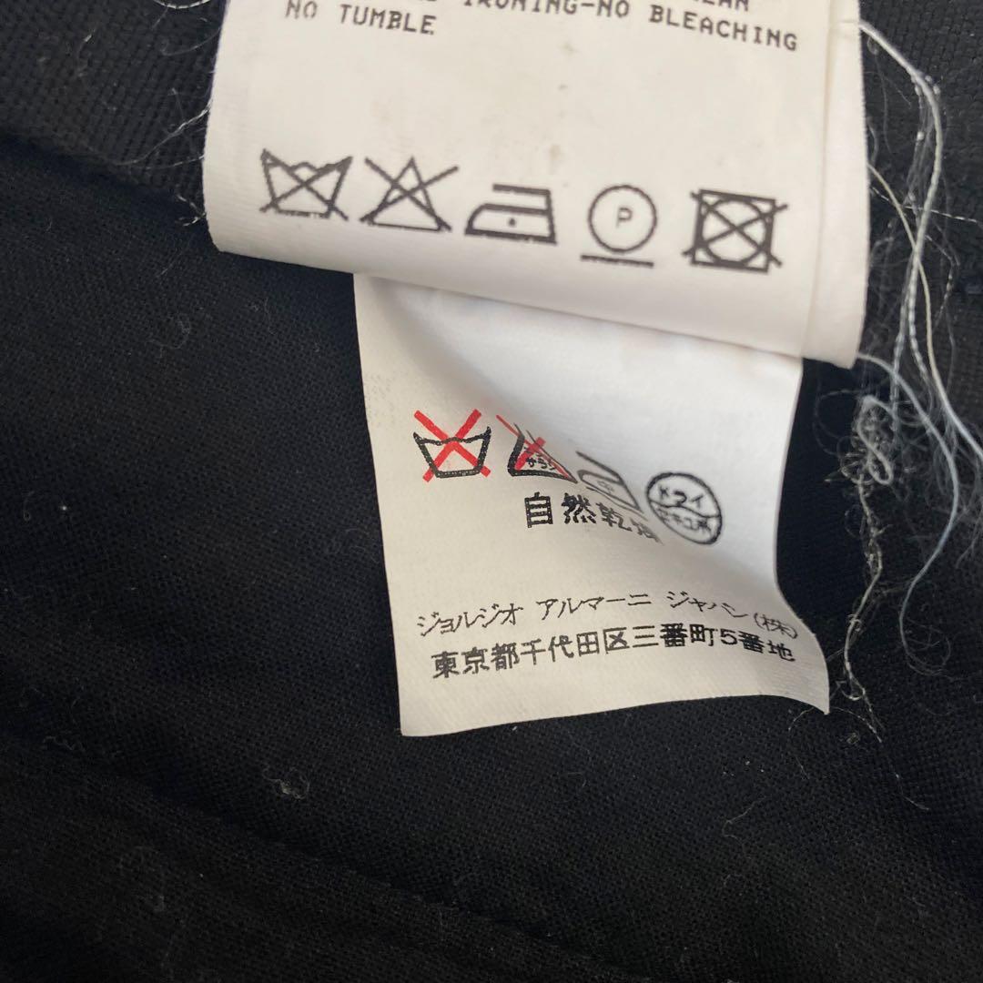 00’s GIORGIO ARMANI トラウザーズ コットンラバー チノ