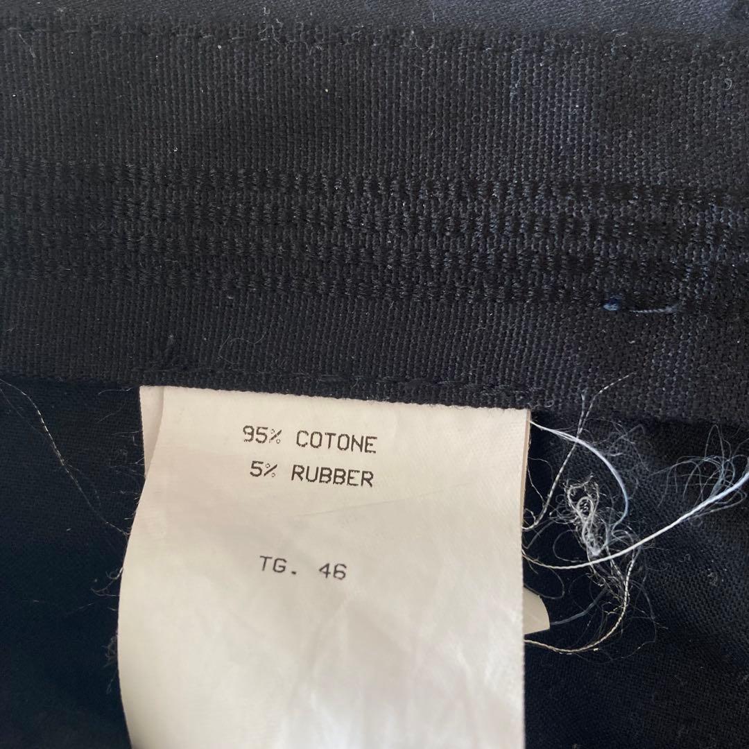 00’s GIORGIO ARMANI トラウザーズ コットンラバー チノ