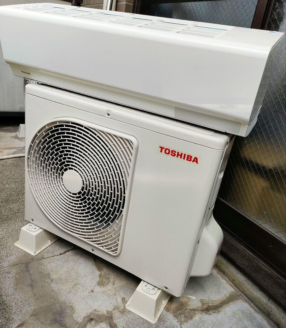 TOSHIBA RAS-2213AT 6畳用 エアコン本体＆室外機