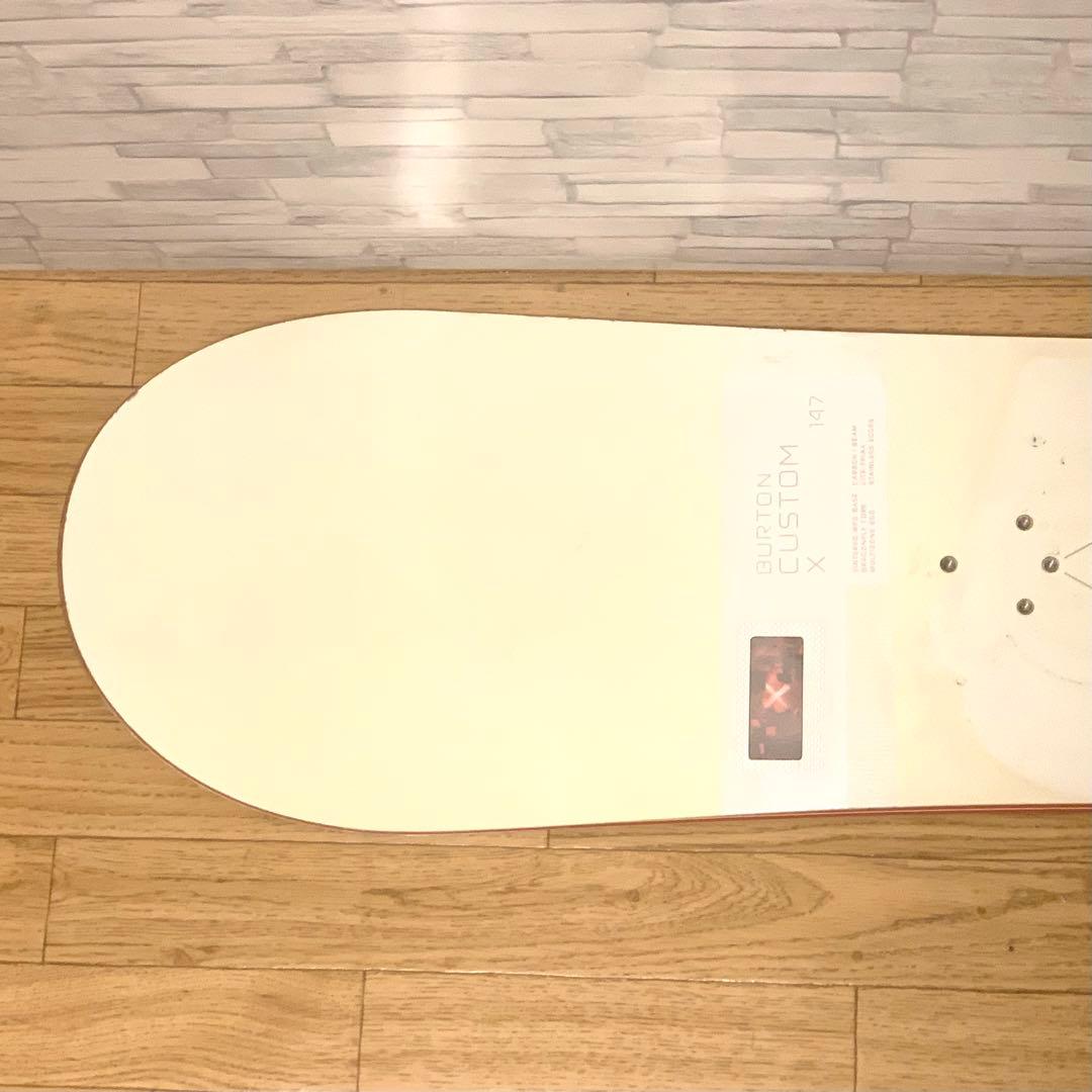 良品 BURTON CUSTOM X/バートンカスタムX スノボ 147cm