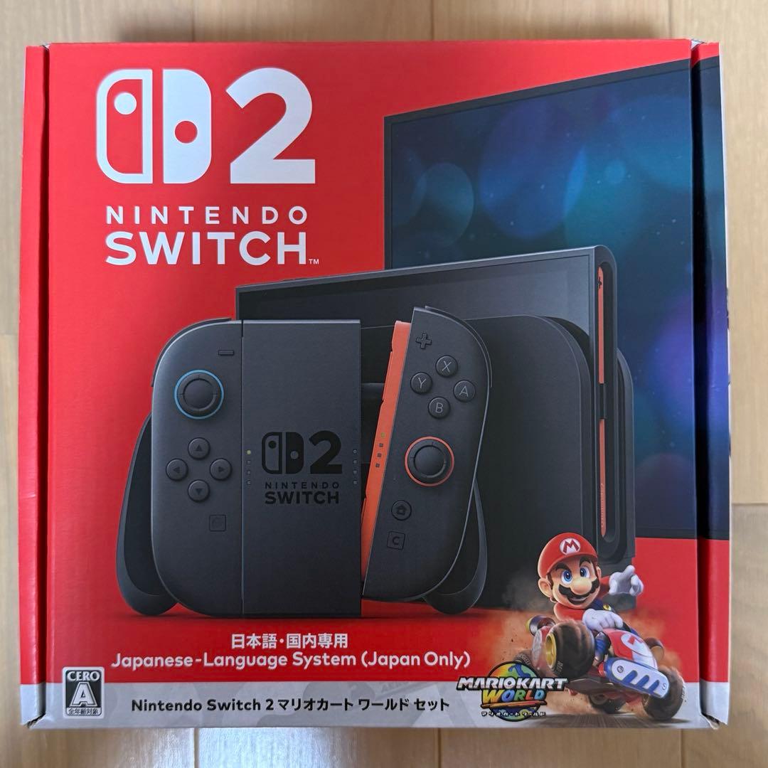Nintendo Switch2 本体 日本語 マリオカート同梱