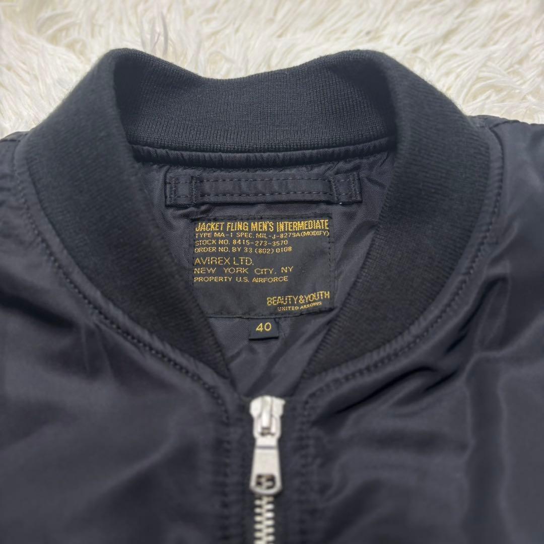 未使用級✨️ AVIREX MA-1 ARROWS BEAUTY＆YOUTH 別注