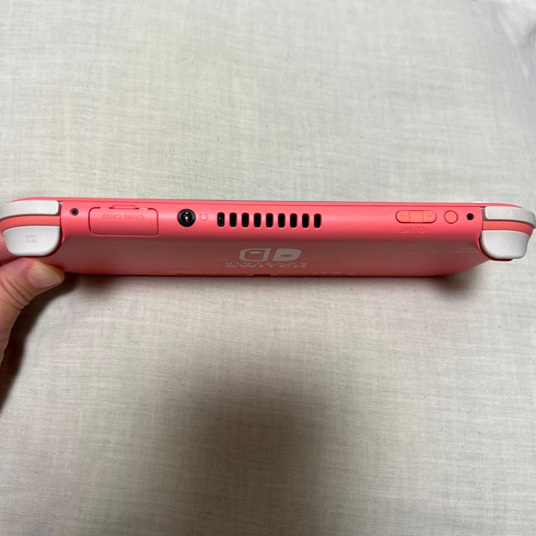 値下げ中　Nintendo Switch Lite ピンク 本体 充電器付き