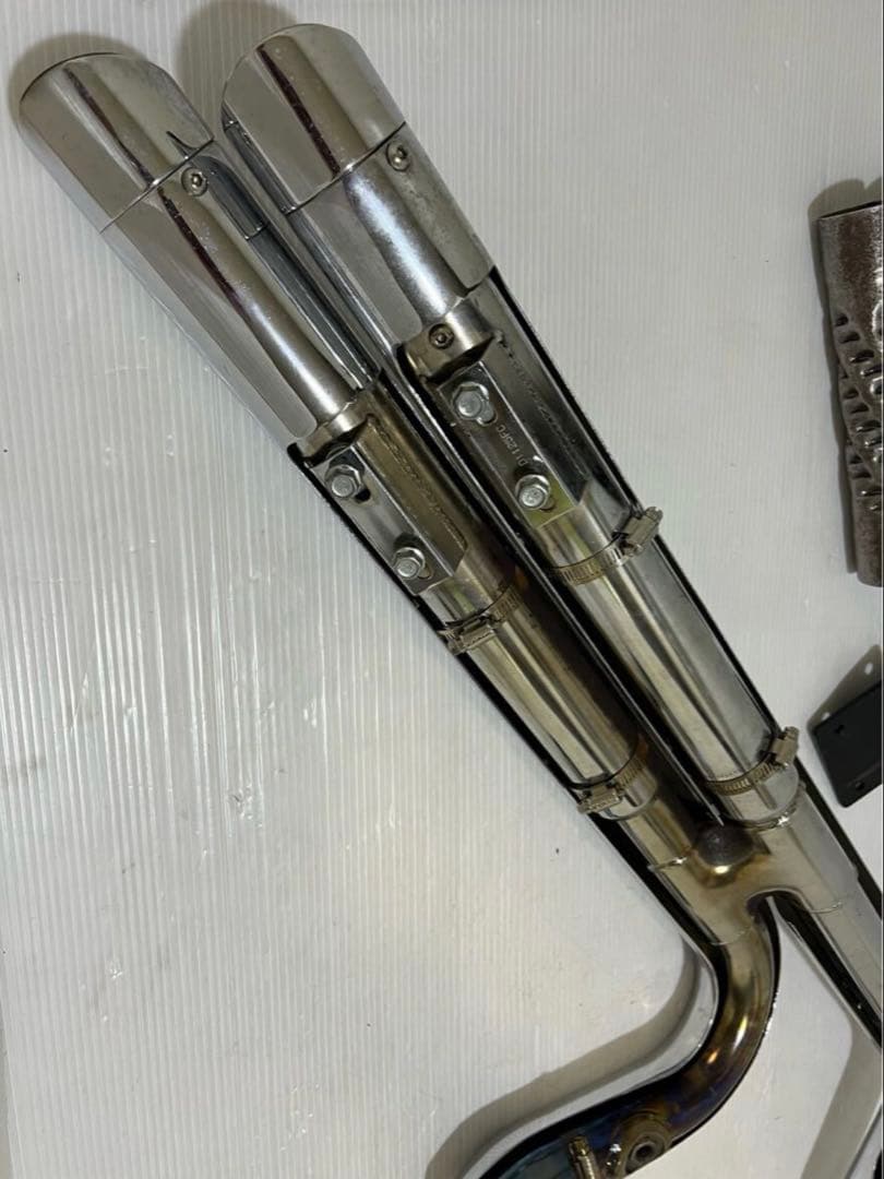 バンス＆ハインズ ビッグショット・スタッガード　フルエキマフラーM8ソフテイル