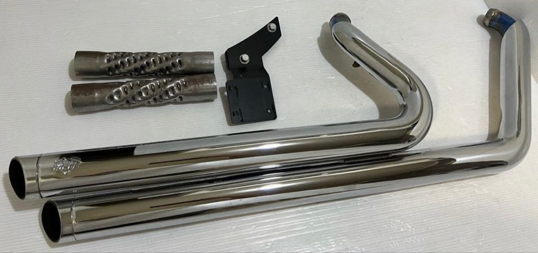 バンス＆ハインズ ビッグショット・スタッガード　フルエキマフラーM8ソフテイル