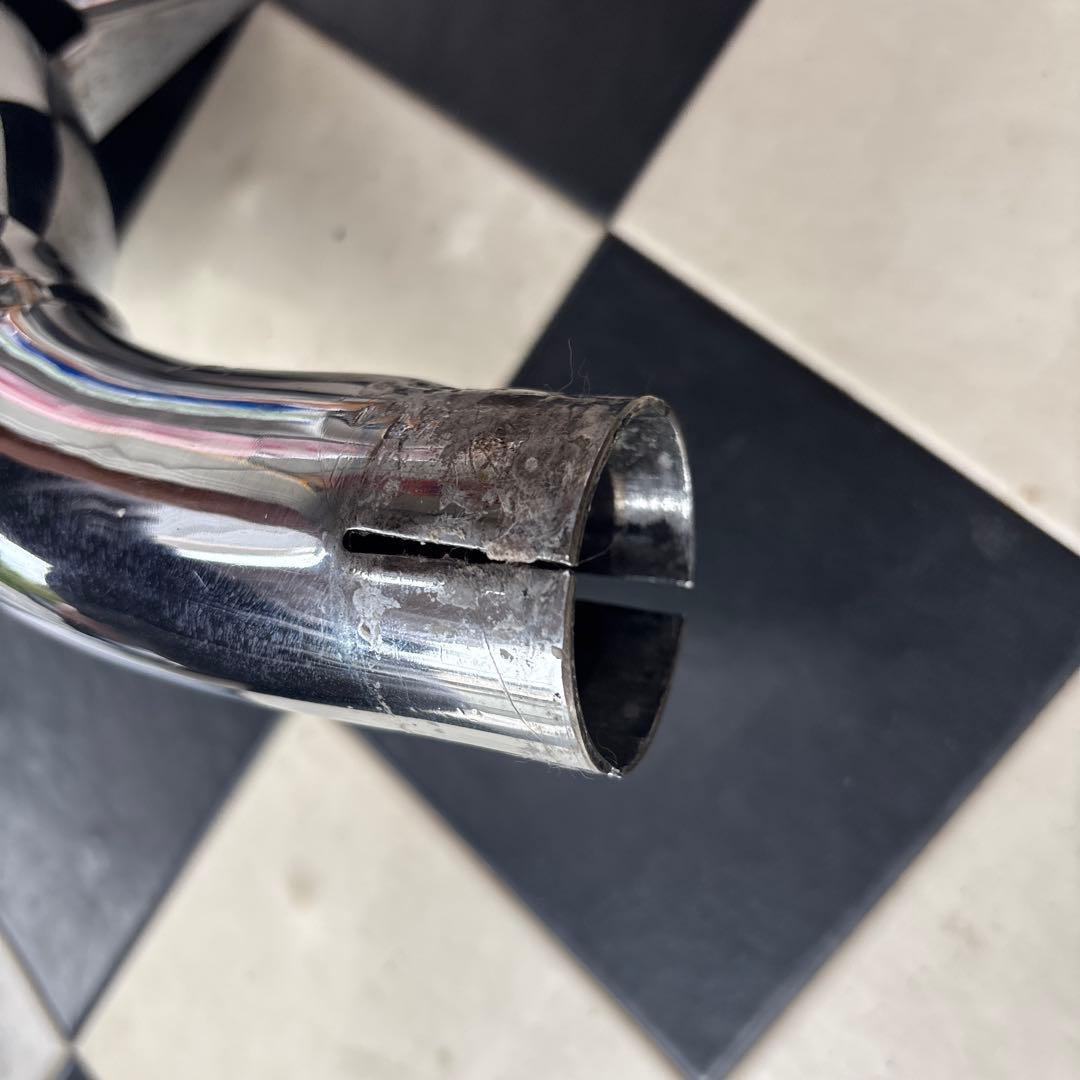 トライアンフ　ボンネビル　純正オプションスポーツマフラー