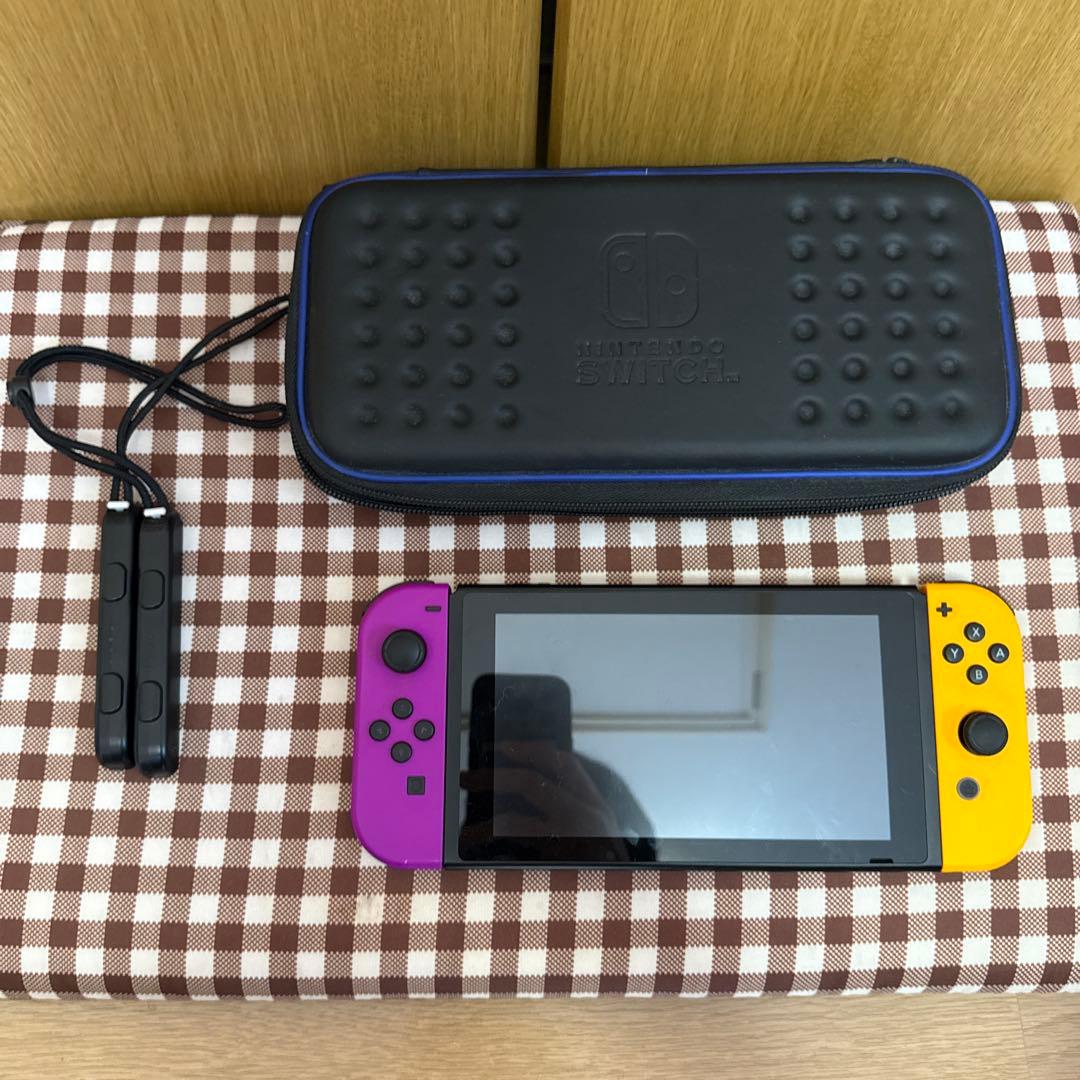 最終値下げNintendo Switch 本体(紫とオレンジ)