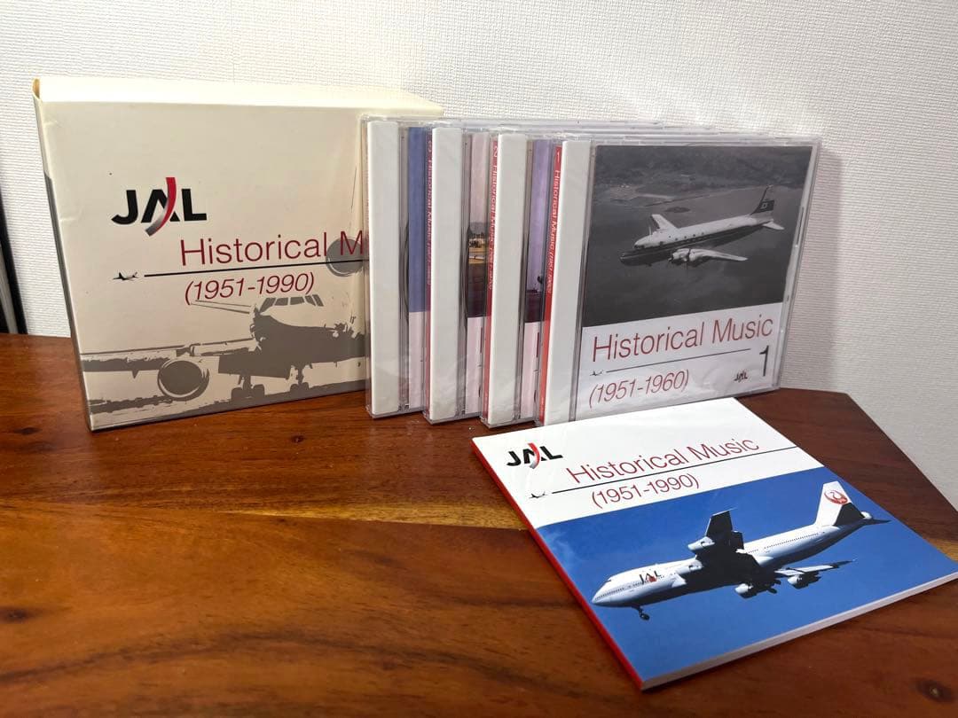 【未開封】JAL Historical Music 1951-1990CD4枚組