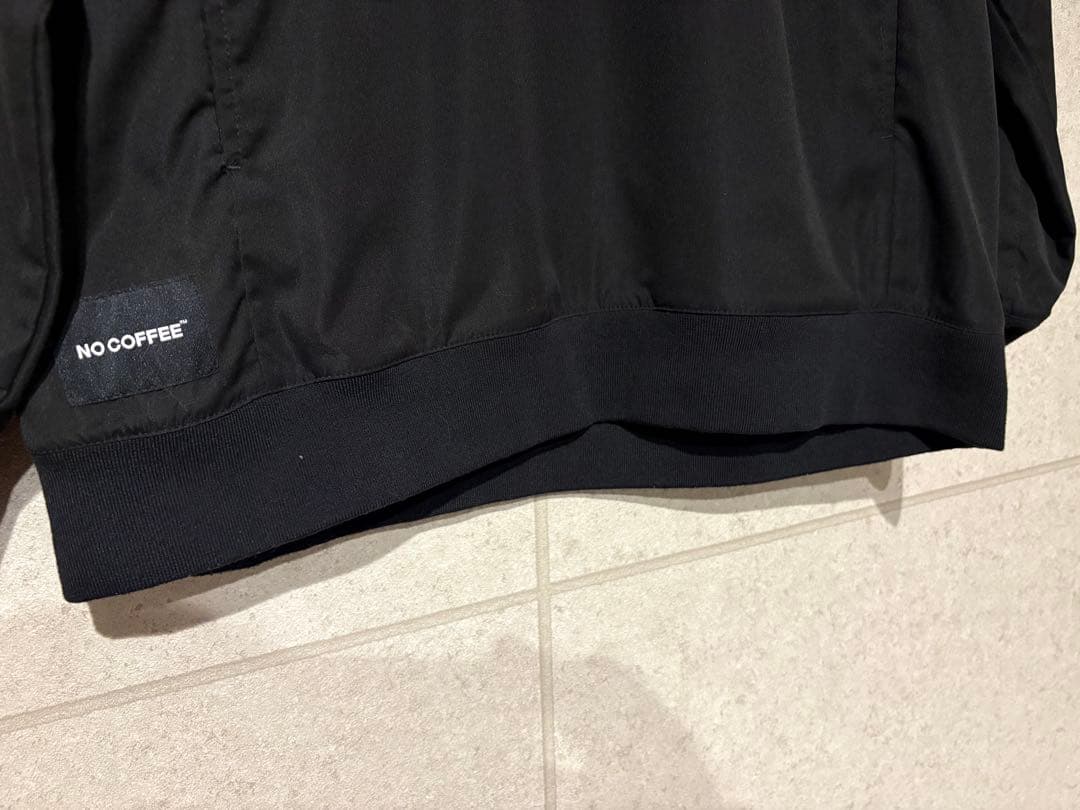 NO COFFEE クラブハウス　ブラックジャケット Mサイズ