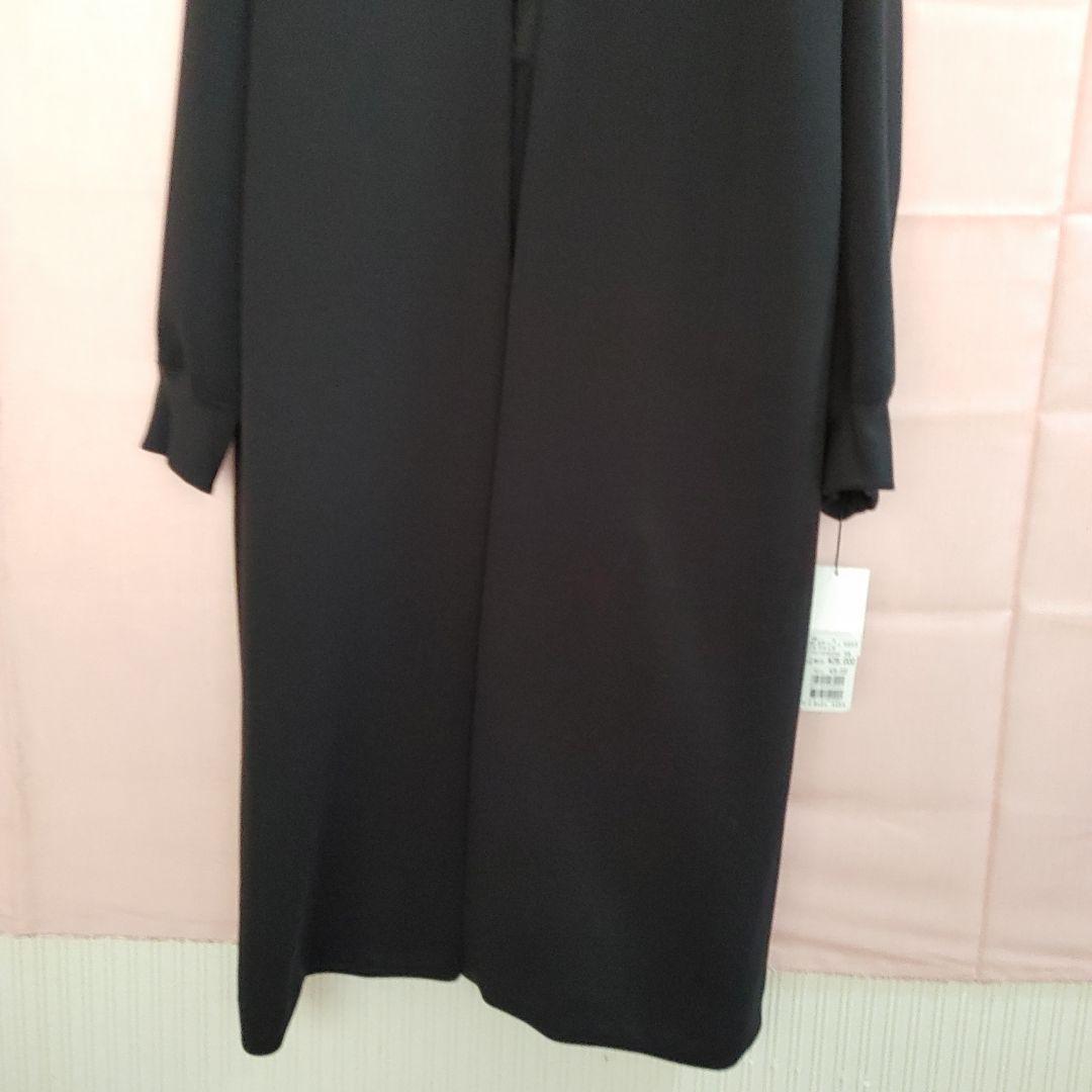 ヤマダヤ、新品未使用タグ付き 黒 ロングコート
