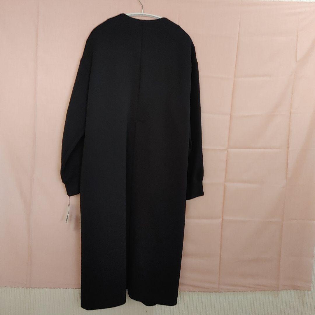 ヤマダヤ、新品未使用タグ付き 黒 ロングコート