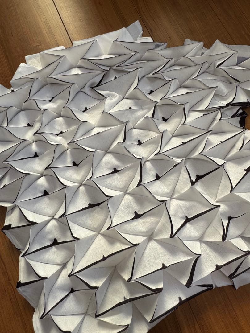 タイムセール ~21日 レア美品 ISSEY MIYAKE 立体 折り紙プリーツ