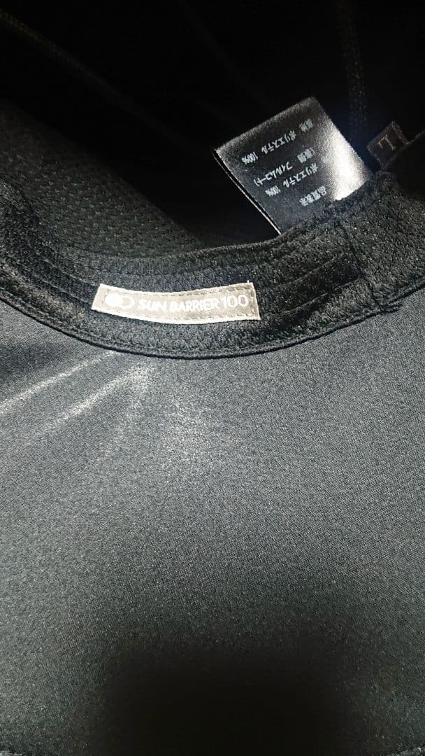 サンバリア100 ウィンドハット L ブラック