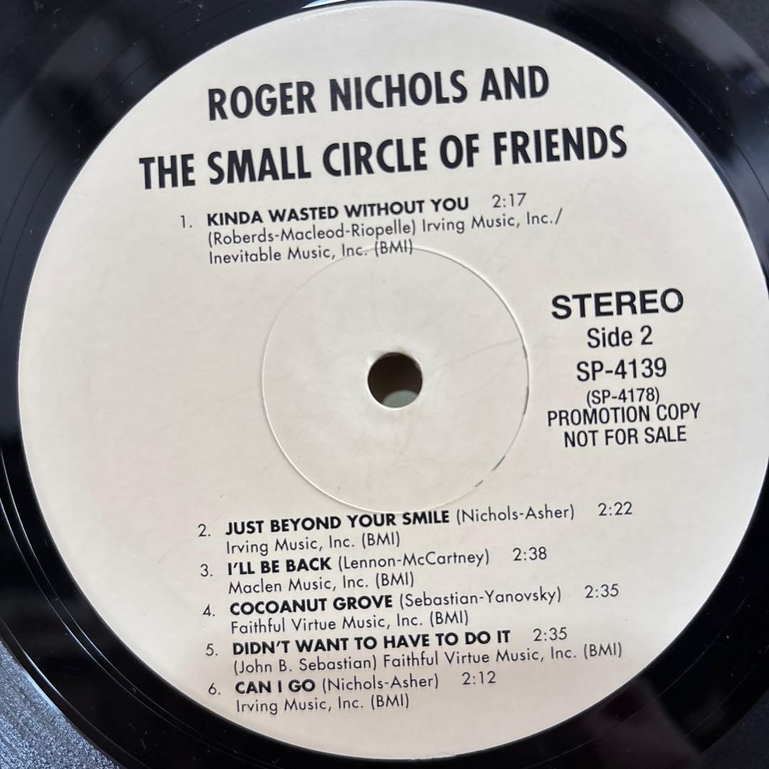 リプロ盤 Roger Nichols & The Small Circle 〜