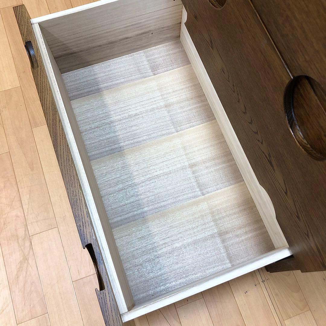 葉山ガーデン 葉山家具 水玉チェスト タモ アッシュ材 引出し