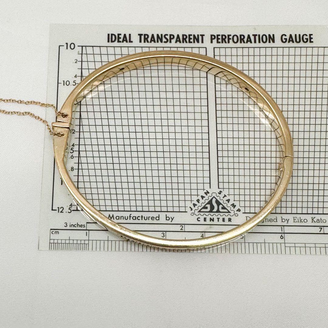 ティファニー TIFFANY&Co. 2P ダイヤ バングル ゴールド K18