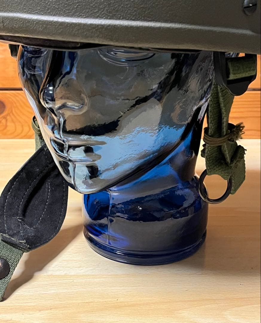 イギリス軍 Mk6ケブラーヘルメット サイズM 迷彩カバー3枚付実物2003年製