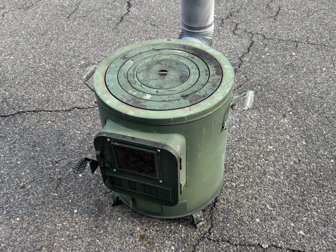 薪ストーブ クッキングストーブ 煙突付き ホンマ製作所