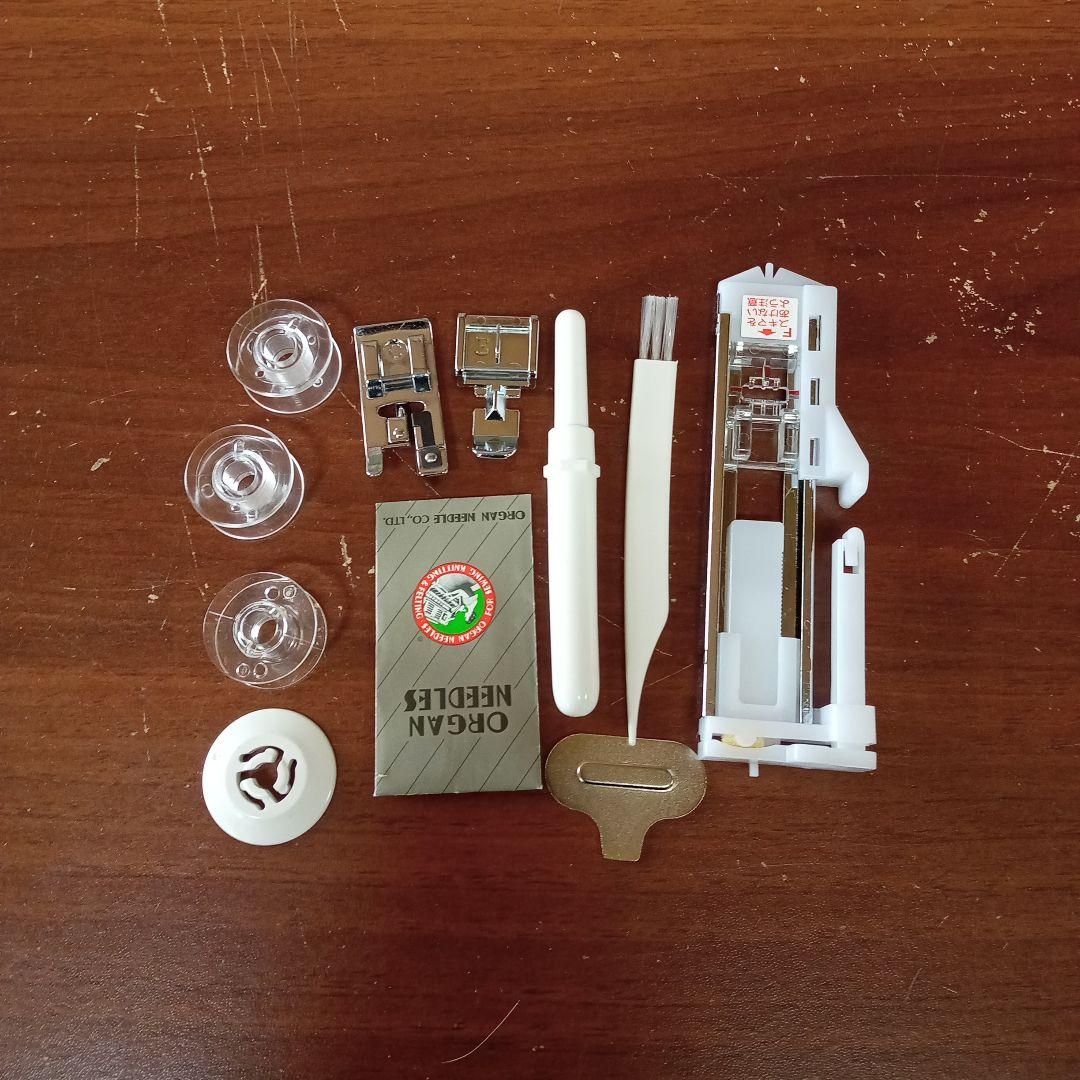 シンガーコンピュータミシン本体　アニュードル　分解整備済み　フット付き　超美品