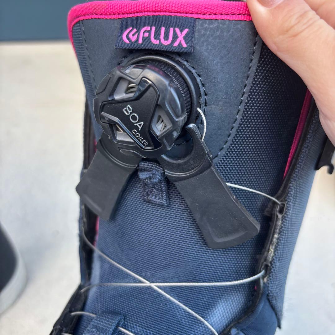 FLUX フラックス スノーボードブーツ レディース メンズ ネイビー/ピンク