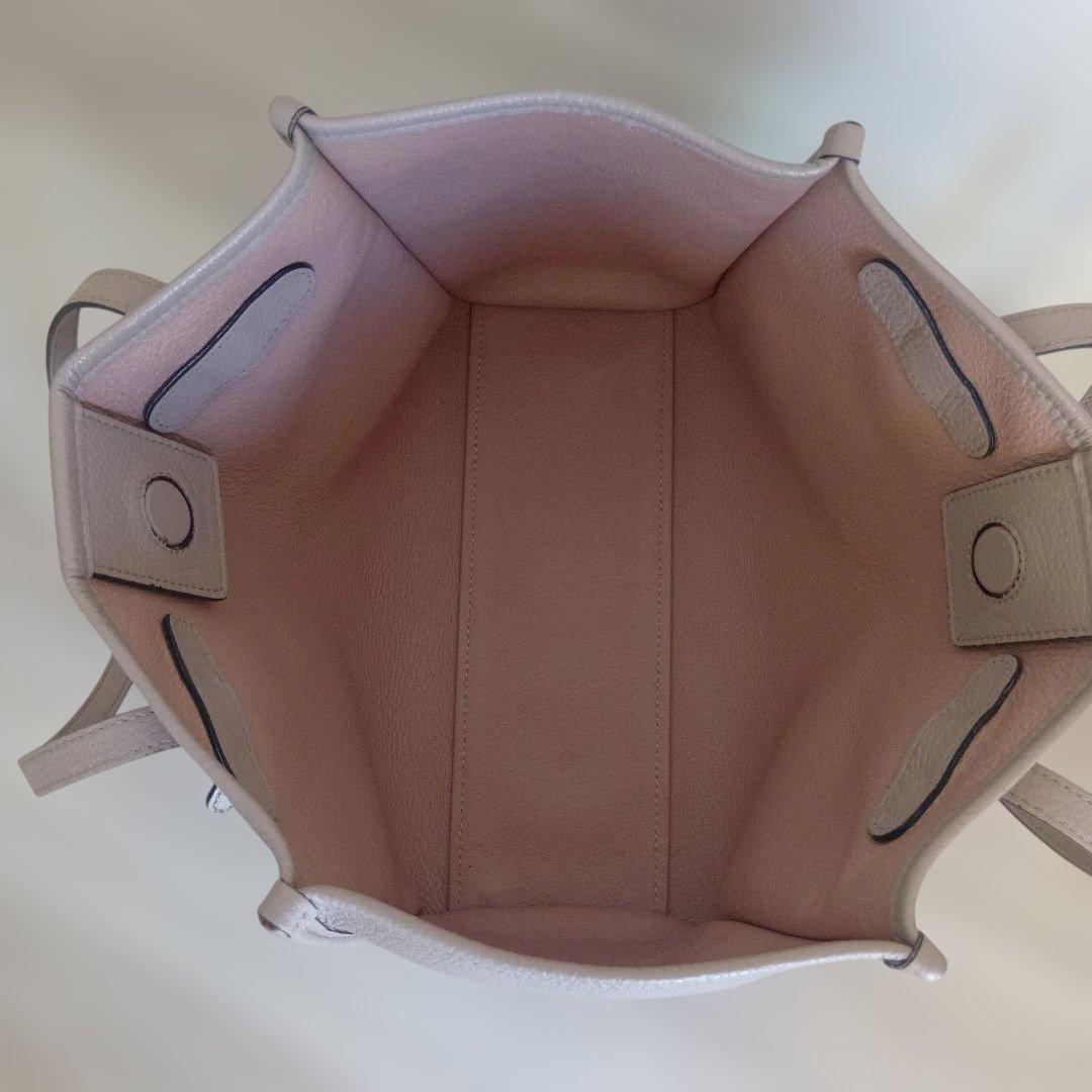 GIANNI CHIARINI ベージュ トートバッグ