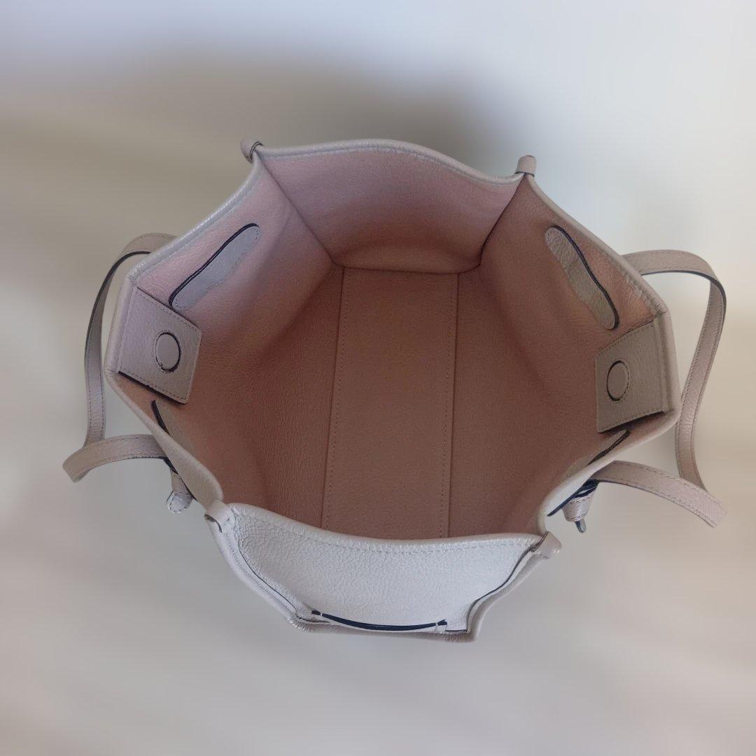 GIANNI CHIARINI ベージュ トートバッグ