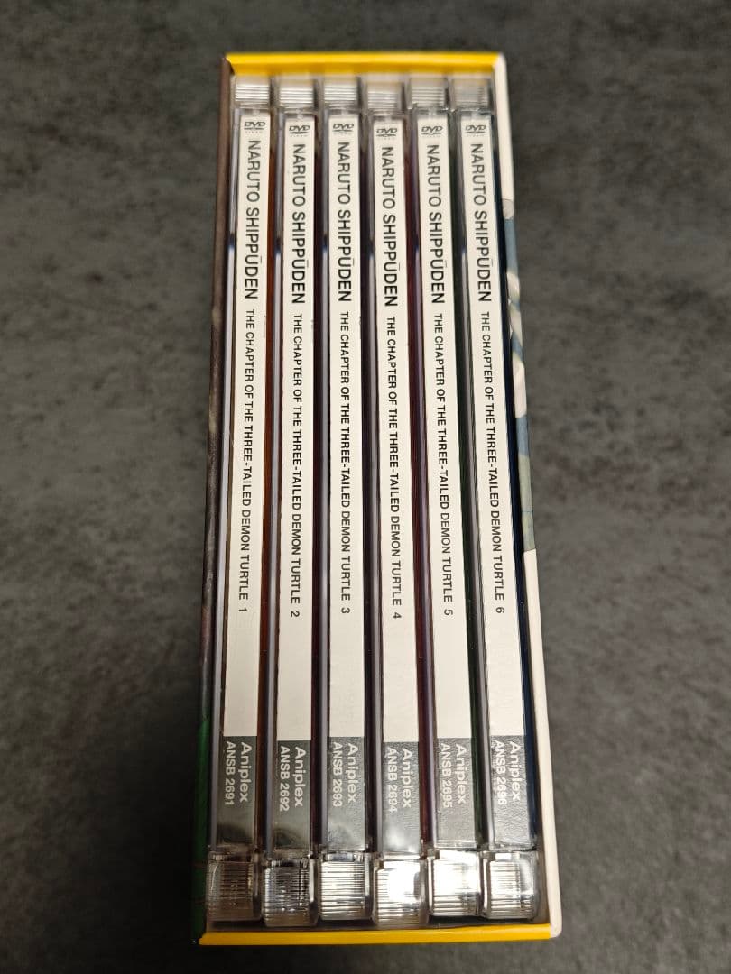 NARUTO ナルト疾風伝　アニメDVD 三尾出現の章　box