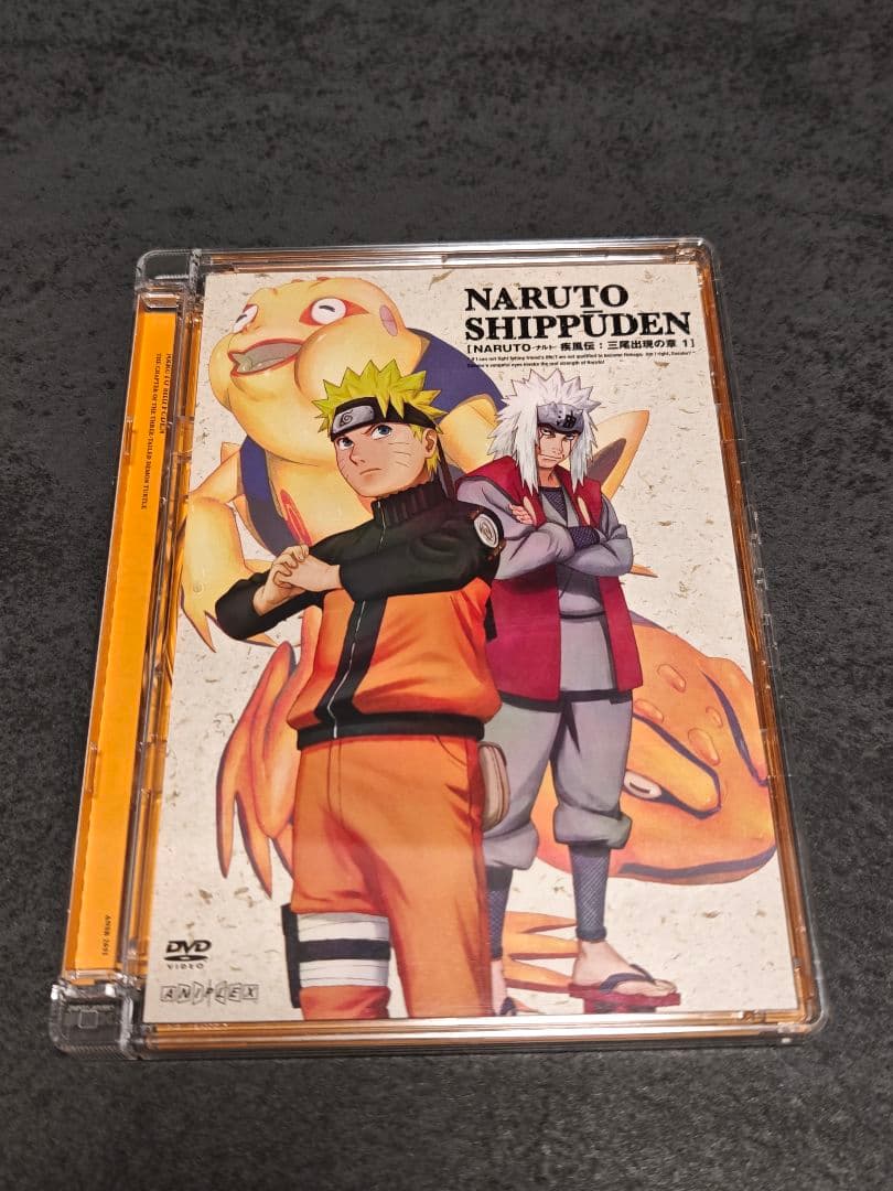 NARUTO ナルト疾風伝　アニメDVD 三尾出現の章　box