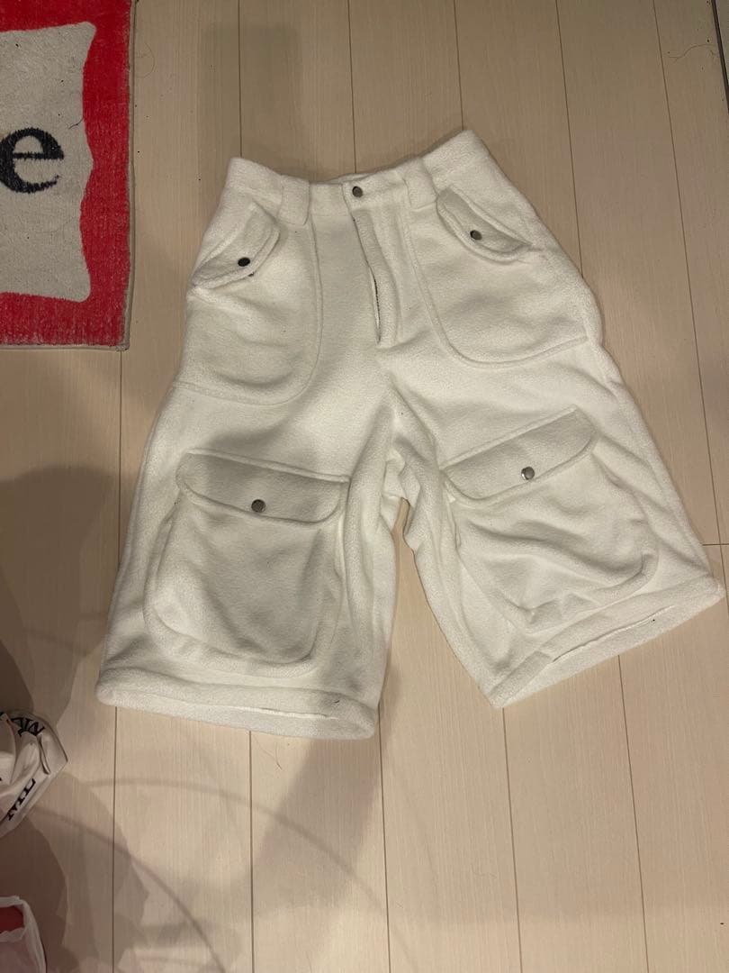 a2o パイルワイドパンツカーゴショーツ