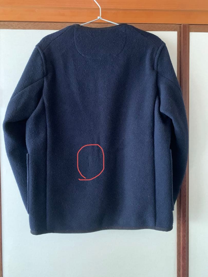 【新品未使用】DANTON コート ネイビー 訳あり