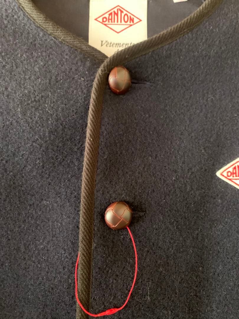 【新品未使用】DANTON コート ネイビー 訳あり