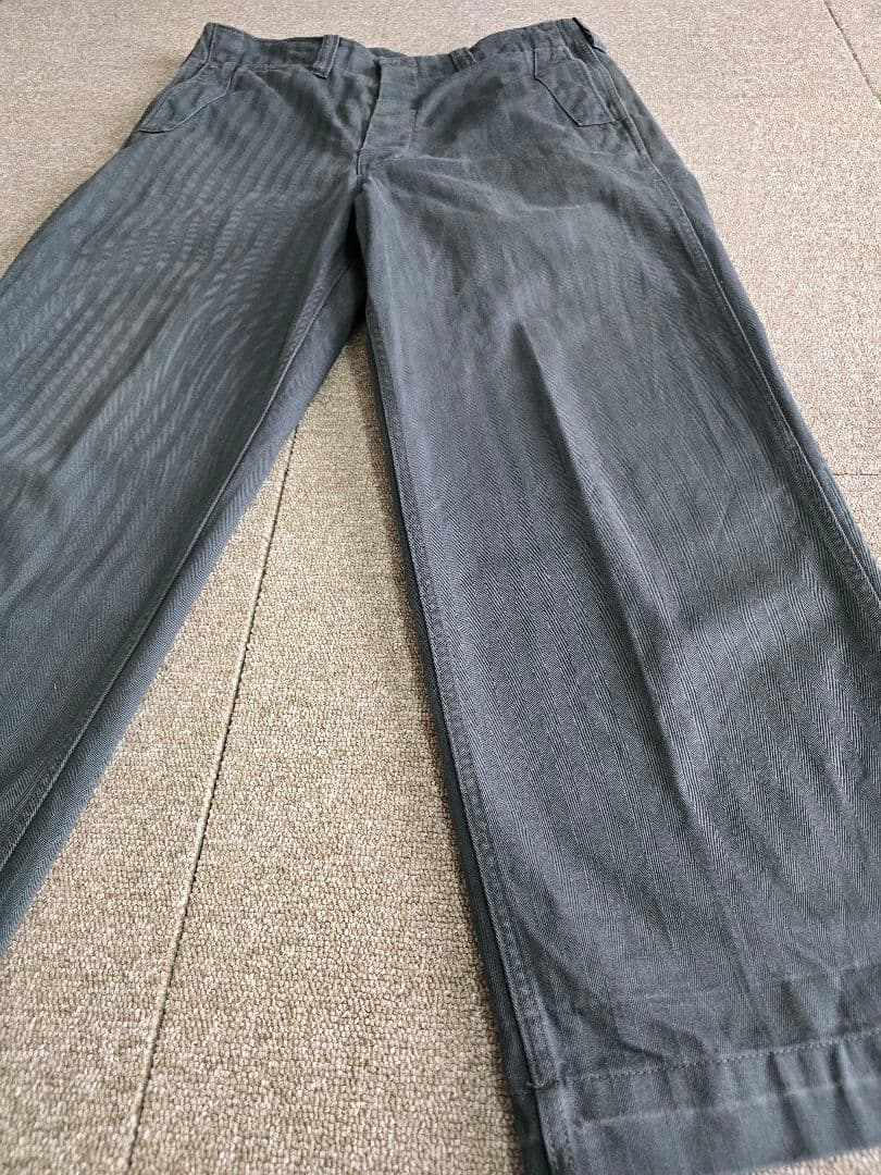 アットラスト ヘリボーンワークパンツ34 　ブッチャープロダクツ